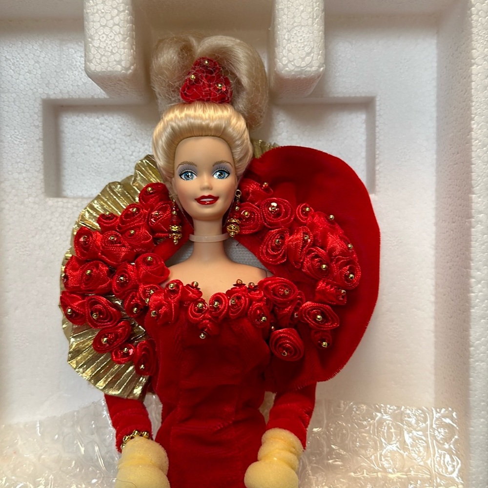 Golden Anniversary Porcelain Barbie. 1995 Limited Edition!